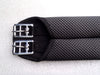 Girths - black, anti gall, 2 buckles in all sizes